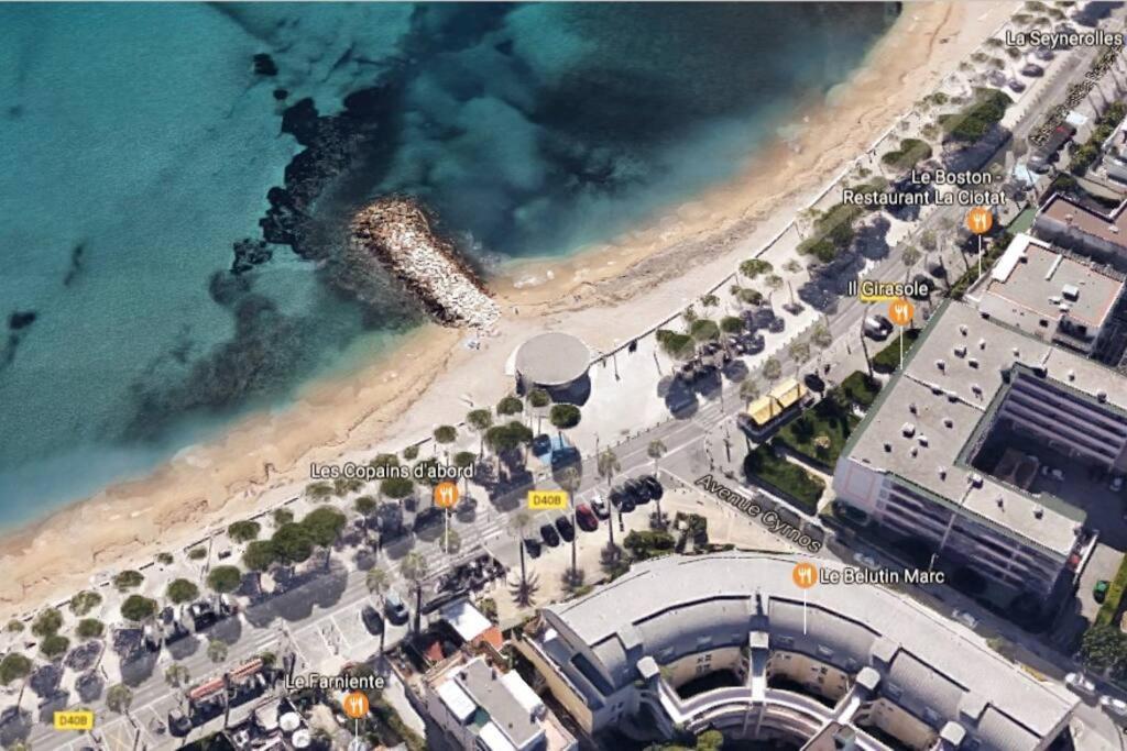 Blue Summer Vibes Mini Studio For Two, Ac, Parking, Beach At 50M, Spa Access -2 La Ciotat Ngoại thất bức ảnh