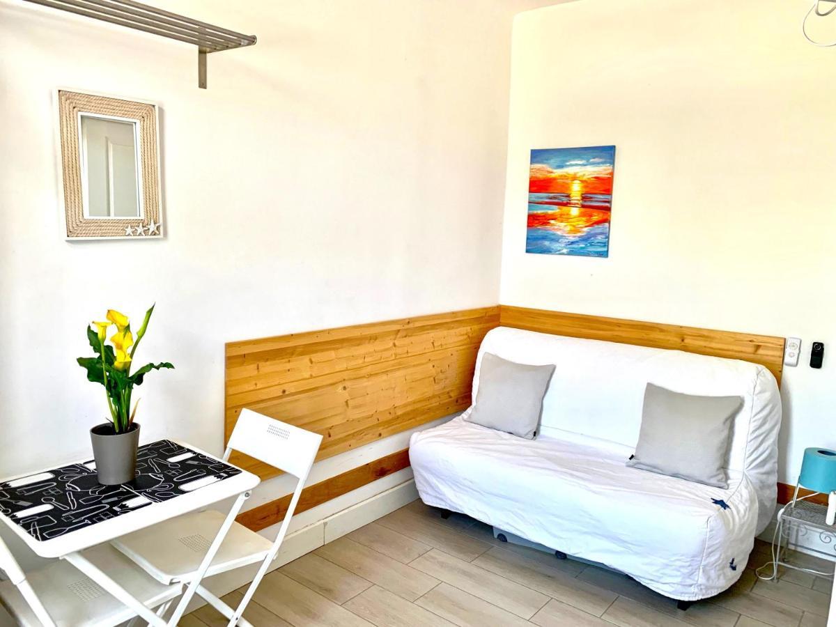 Blue Summer Vibes Mini Studio For Two, Ac, Parking, Beach At 50M, Spa Access -2 La Ciotat Ngoại thất bức ảnh